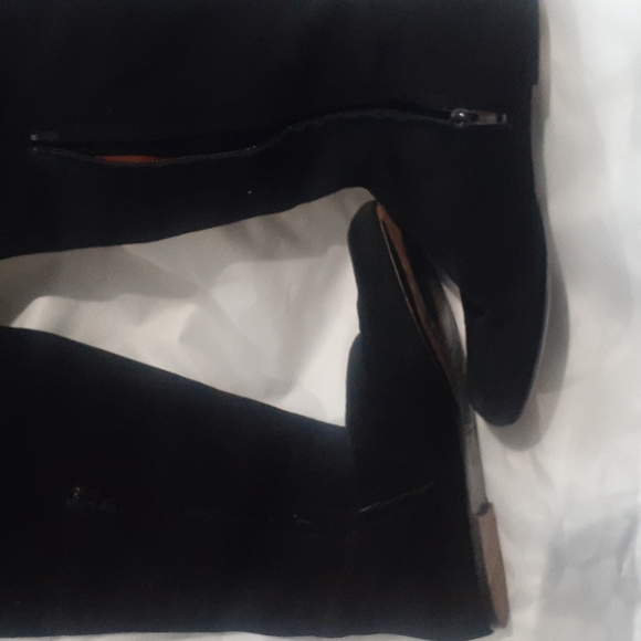Marc Jacobs OTK Black Over The Knee Thigh High Suede Boots 6 EU 36 STREET WEAR - Picture 11 of 14